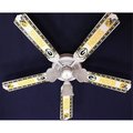 Lightitup NFL Green Bay Packers Football Ceiling Fan 52 In. LI2543830